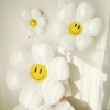 Balon foliowy urodziny dekoracja kwiatek stokrotka